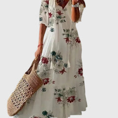 Sofia | Boho Vintage Summer Maxi Dress