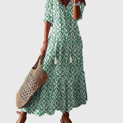 Sofia | Boho Vintage Summer Maxi Dress