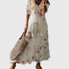 Sofia | Boho Vintage Summer Maxi Dress