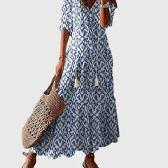 Sofia | Boho Vintage Summer Maxi Dress