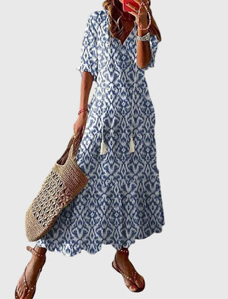 Sofia | Boho Vintage Summer Maxi Dress