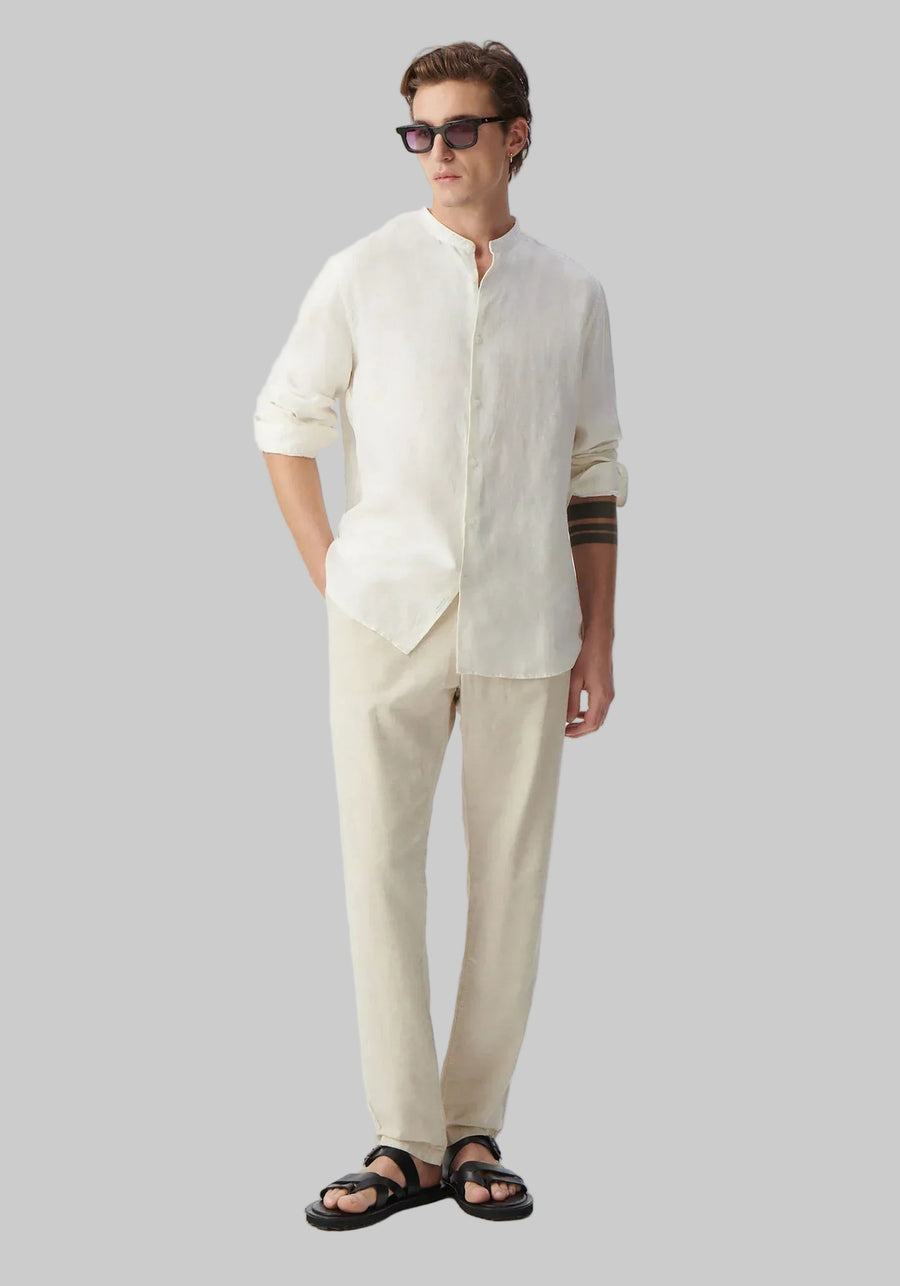 Men's Stand Collar Shirt