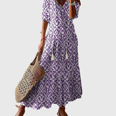 Sofia | Boho Vintage Summer Maxi Dress