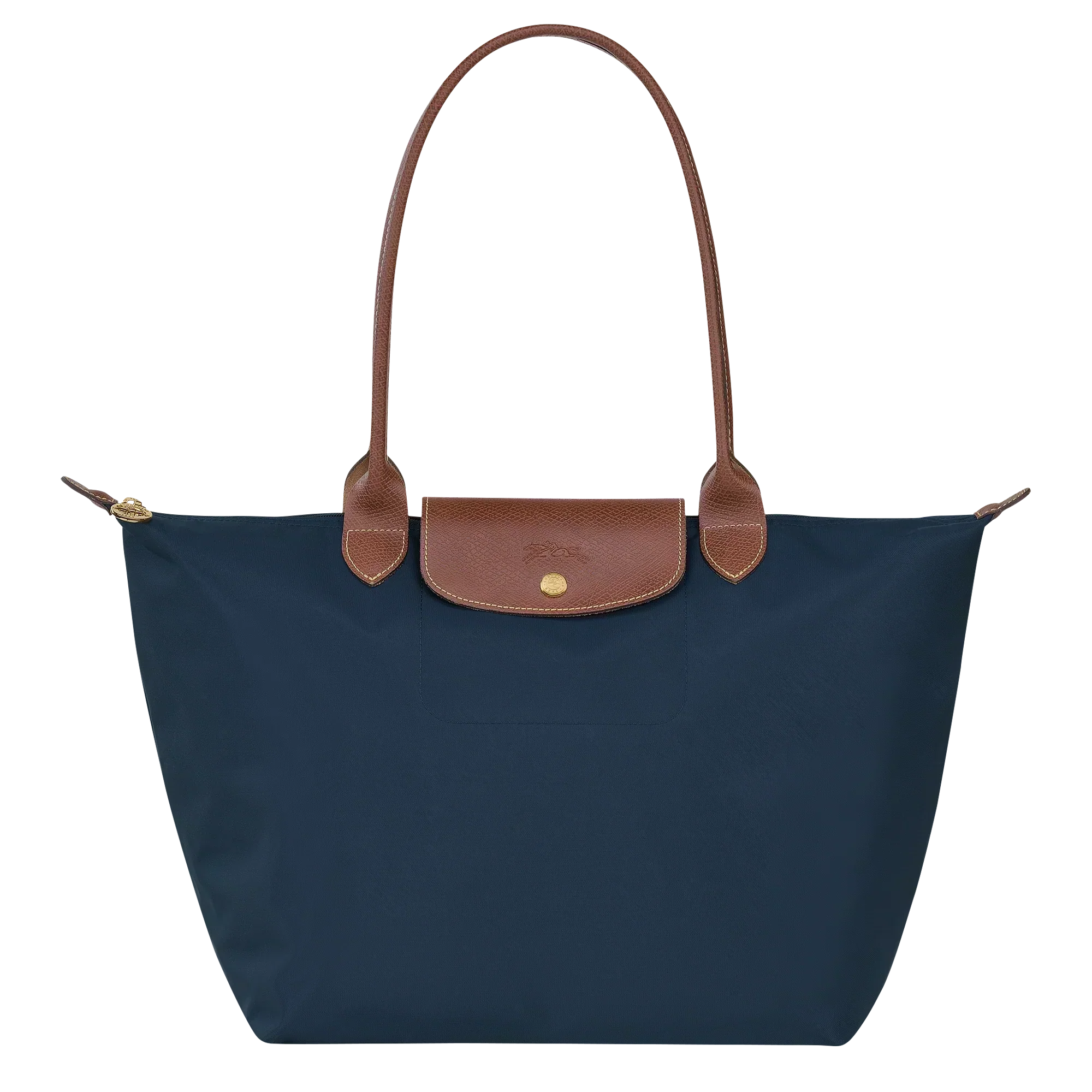 Large Pliage Bag, Navy Blue