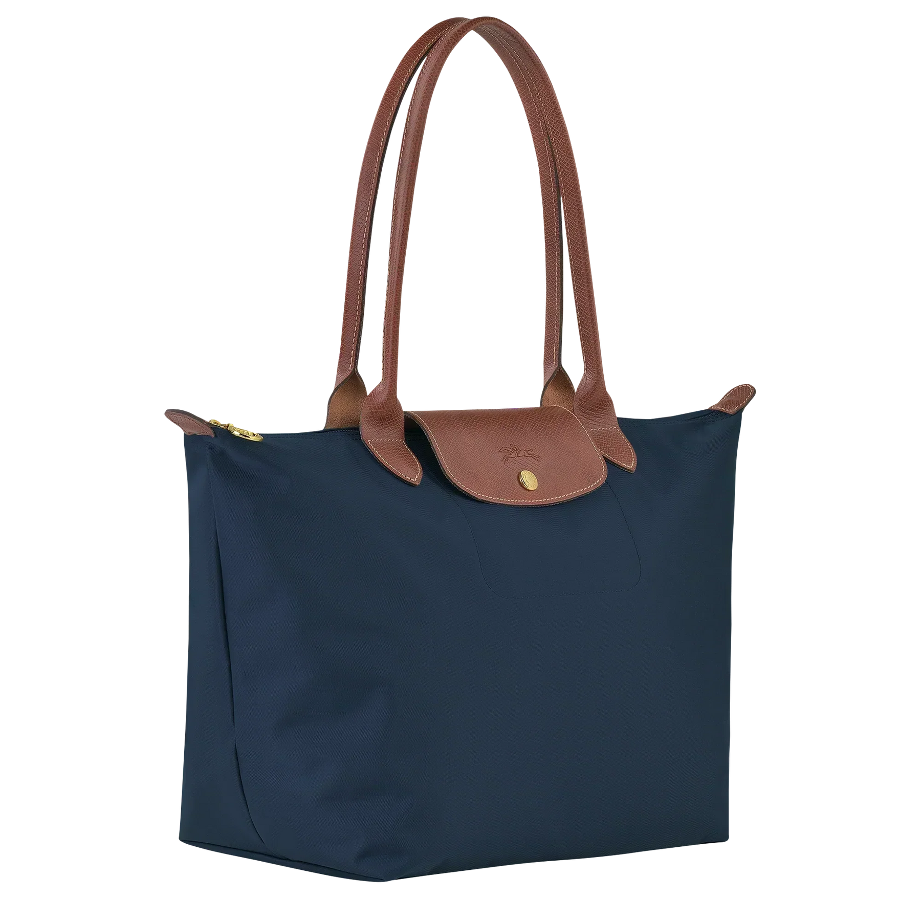Large Pliage Bag, Navy Blue
