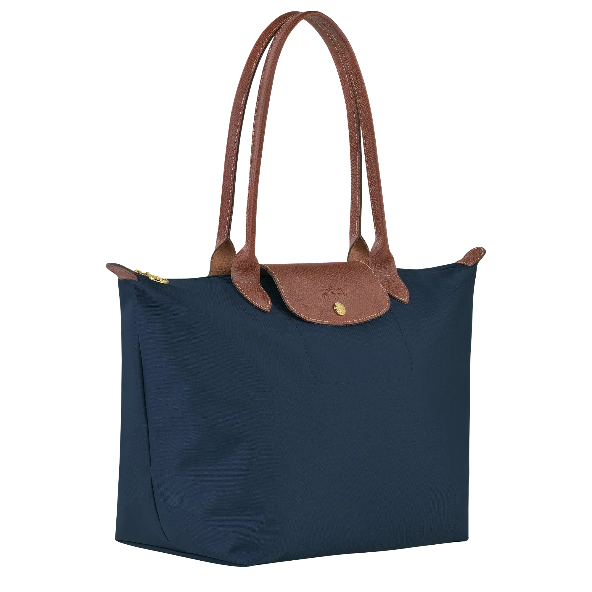 Large Pliage Bag, Navy Blue