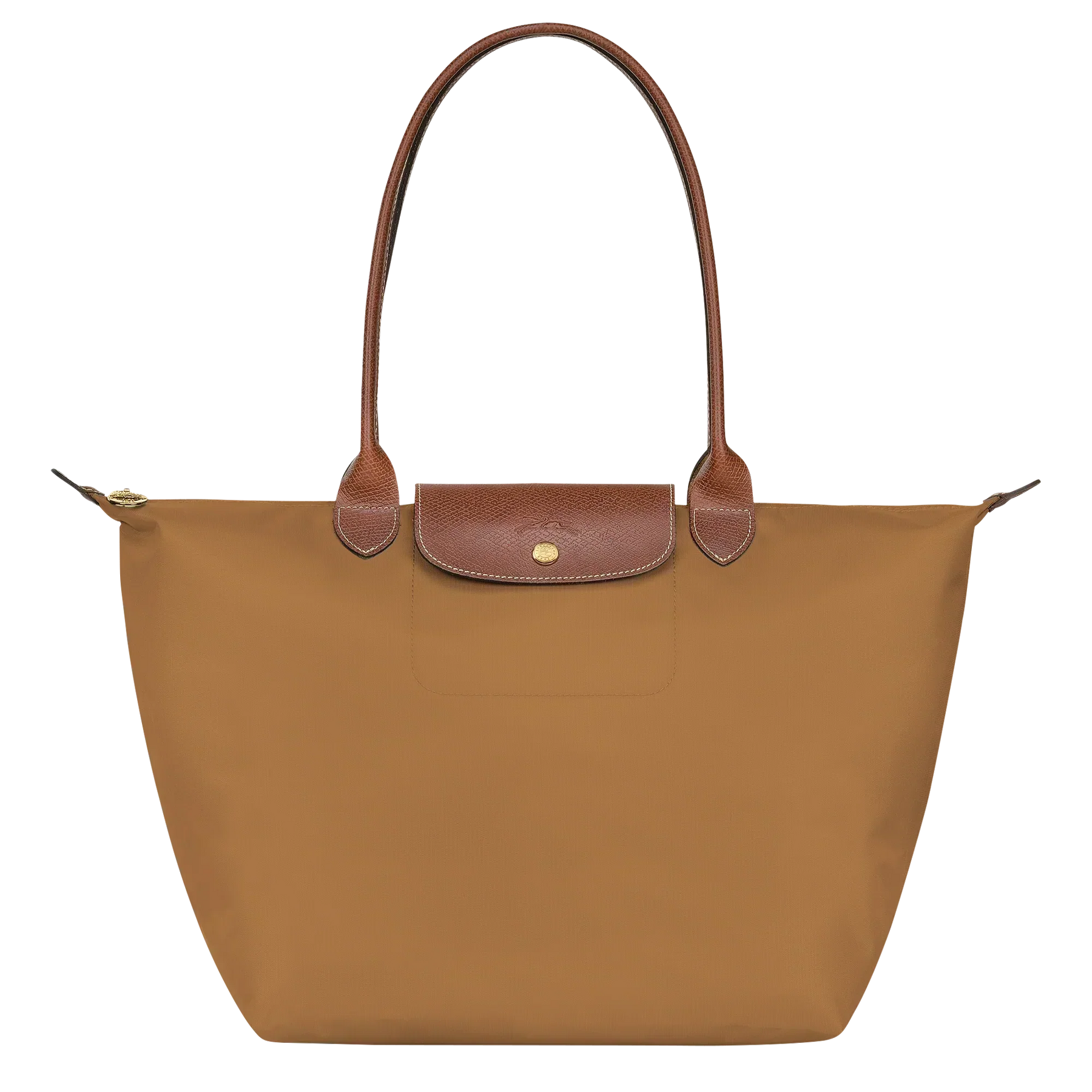 Large Pliage Bag, Light Brown