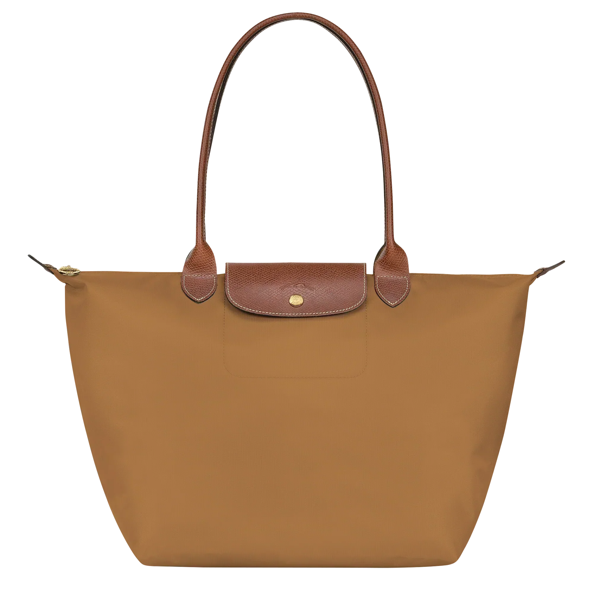 Large Pliage Bag, Light Brown