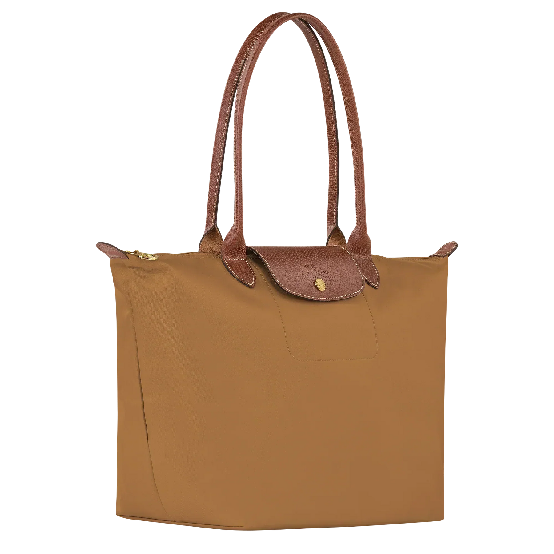 Large Pliage Bag, Light Brown