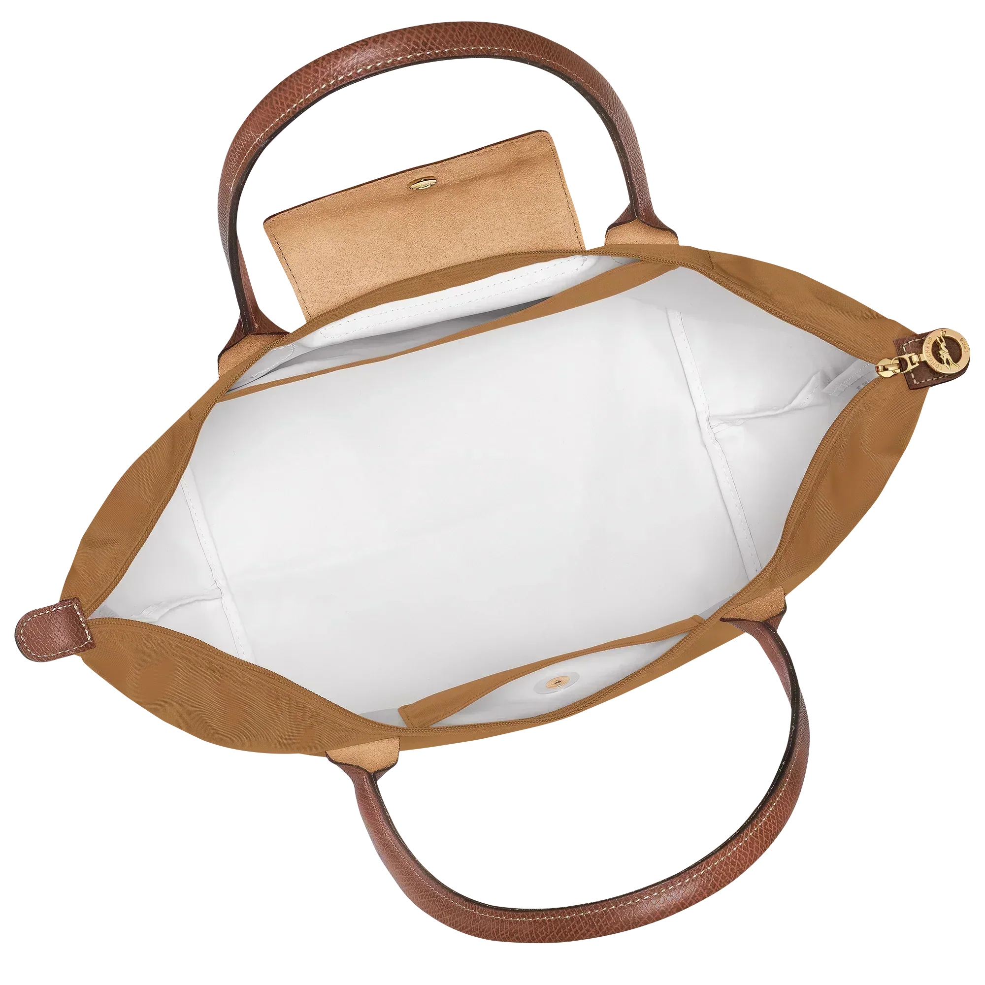 Large Pliage Bag, Light Brown