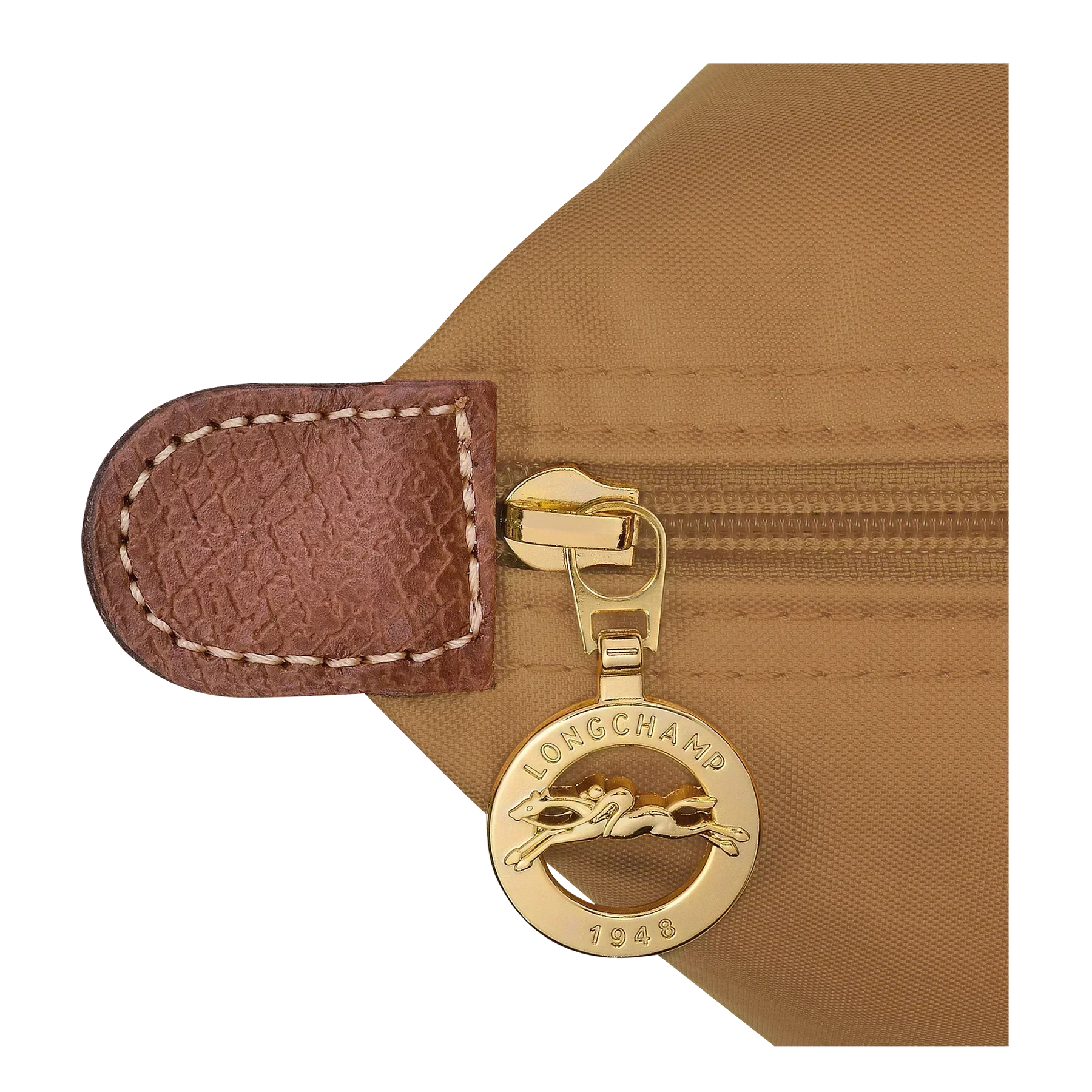 Large Pliage Bag, Light Brown