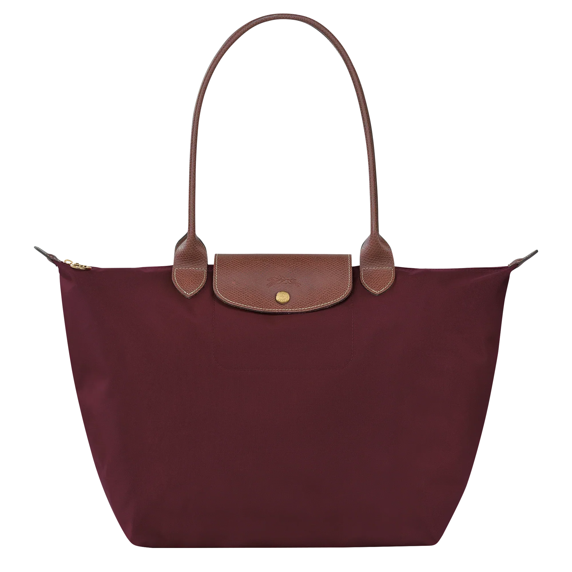 Large Pliage Bag, Burgundy