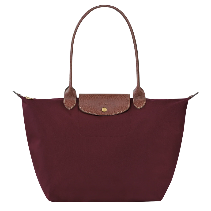Large Pliage Bag, Burgundy