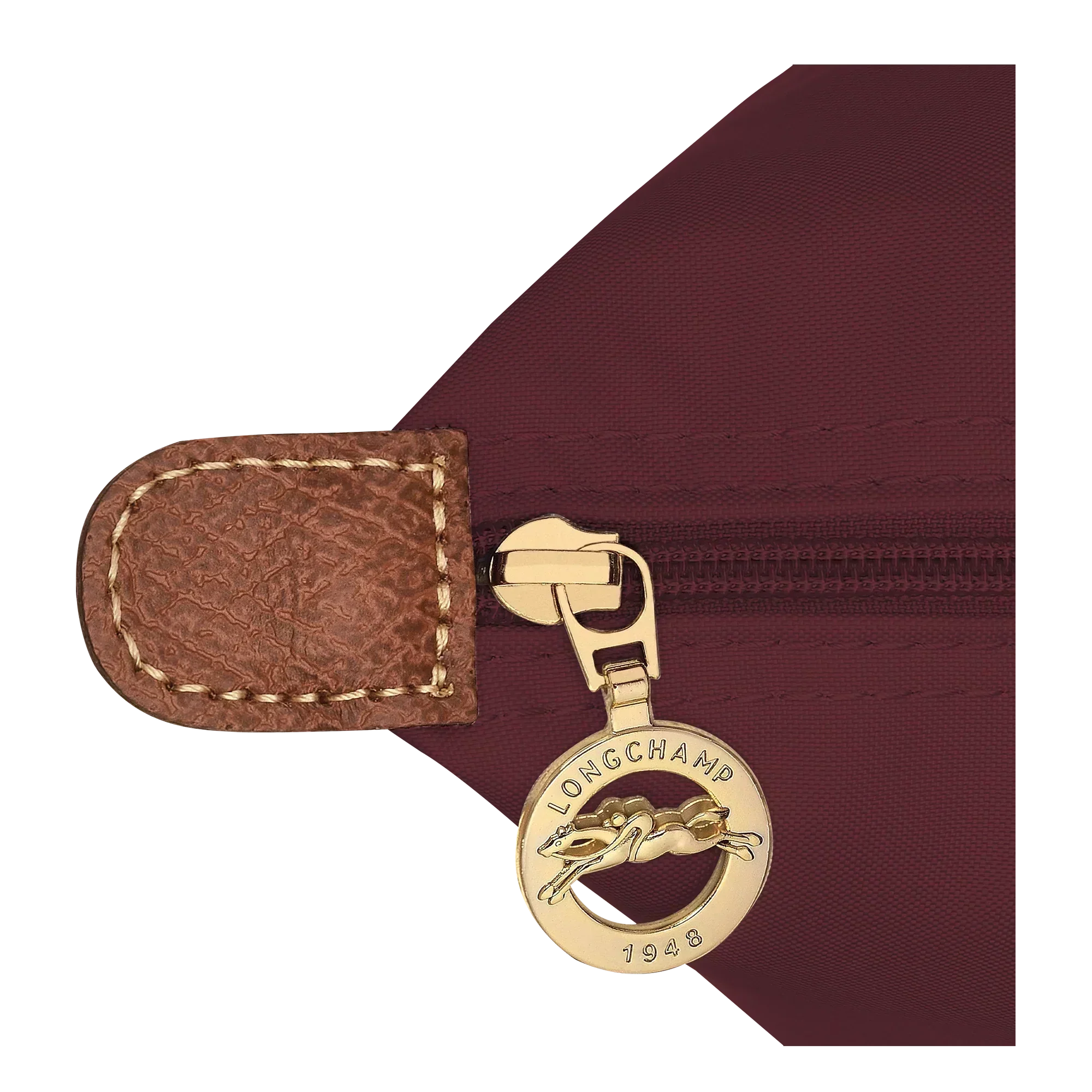 Large Pliage Bag, Burgundy