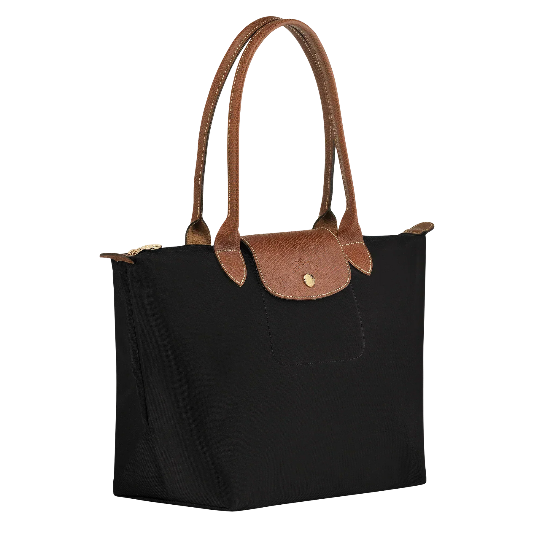 Medium Pliage Bag, Black