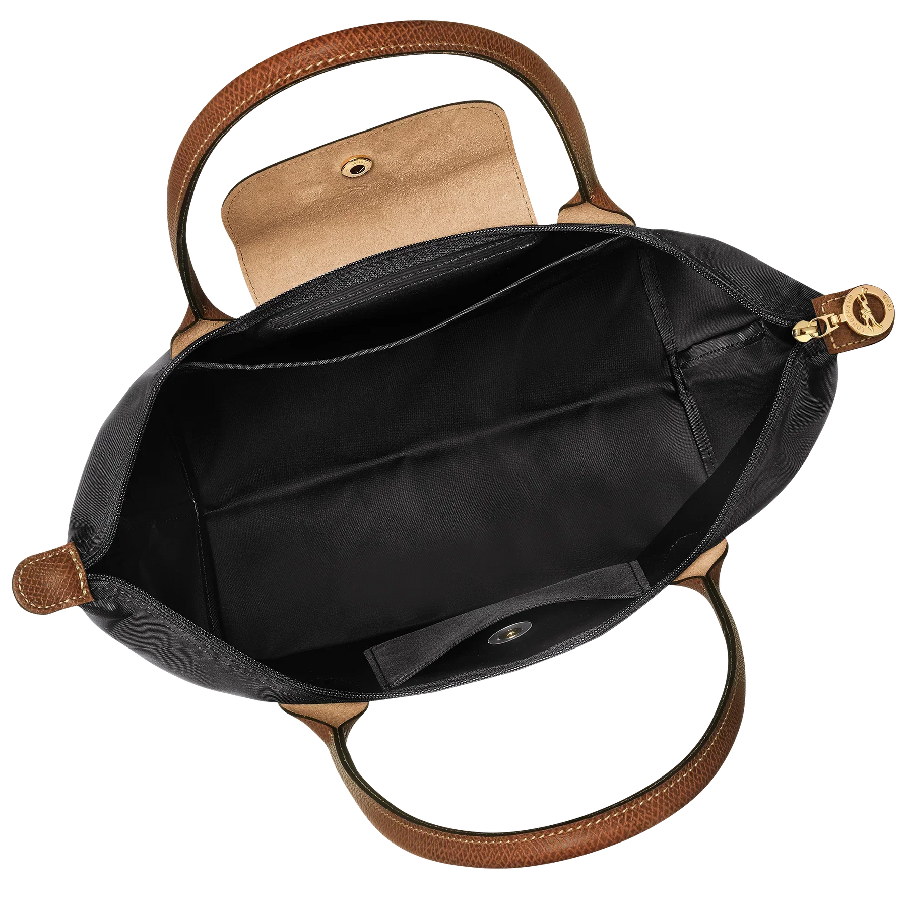 Medium Pliage Bag, Black