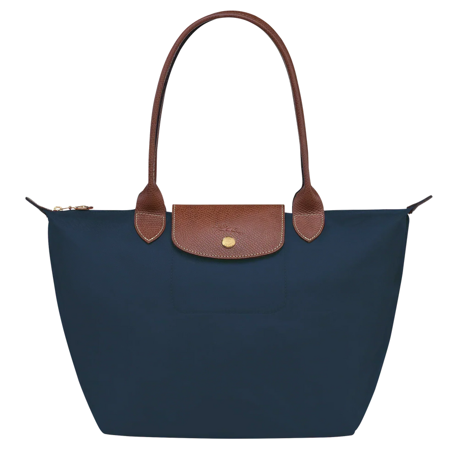 Medium Pliage Bag, Navy Blue