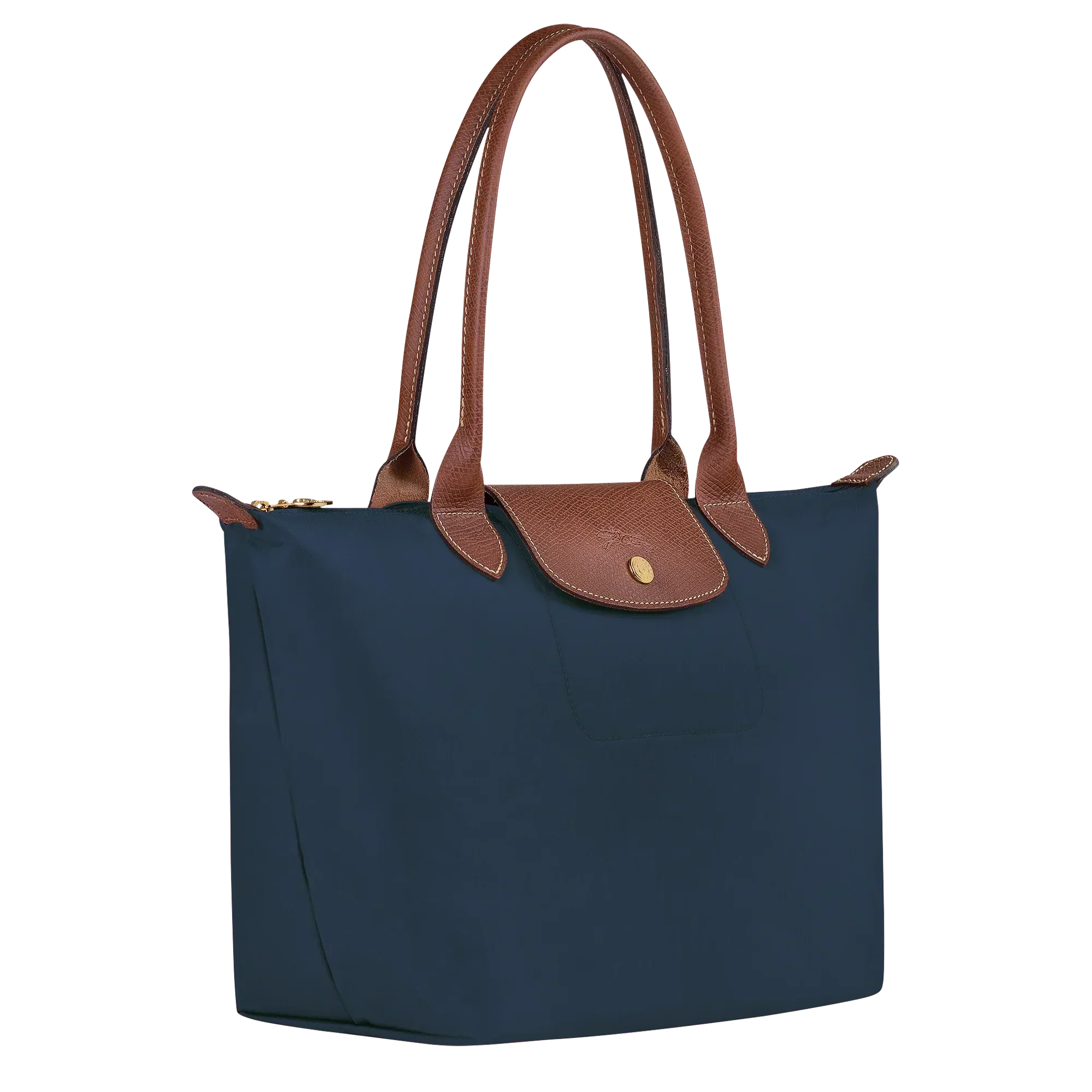 Medium Pliage Bag, Navy Blue