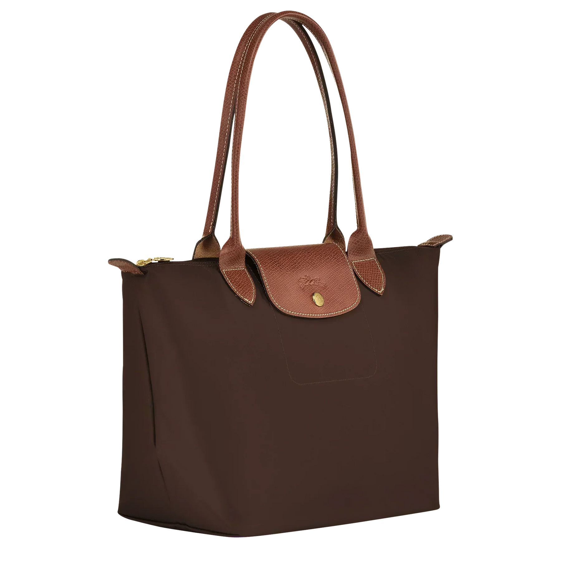 Medium Pliage Bag, Ebony