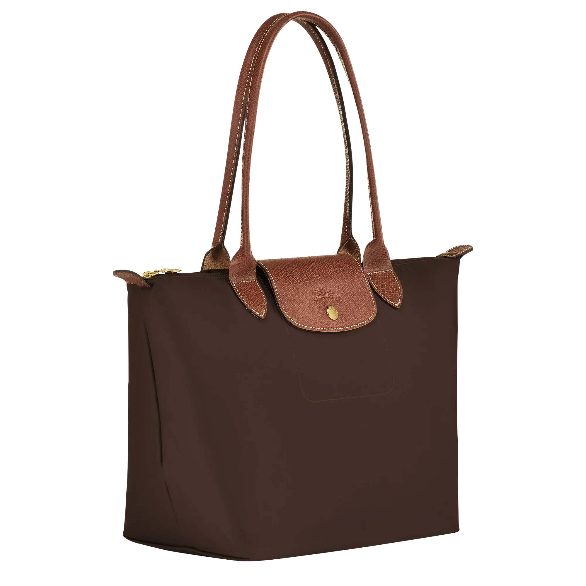 Medium Pliage Bag, Ebony