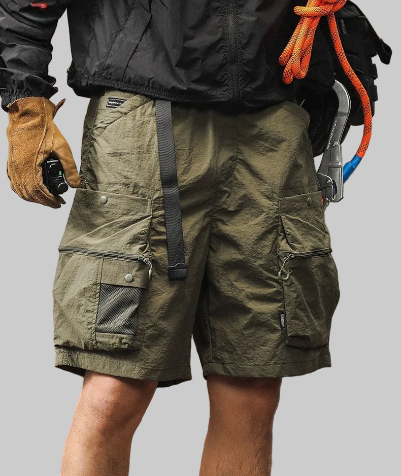 Men's Multi-Pocket Cargo Shorts