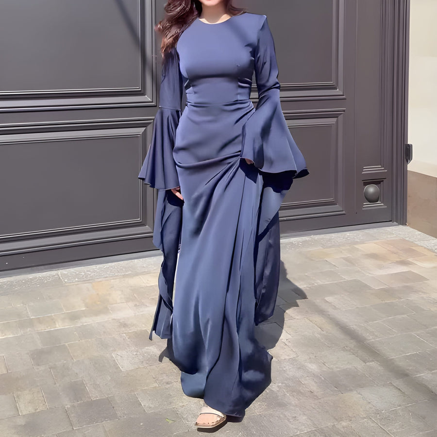 Women's Long Sleeve Maxi Dress