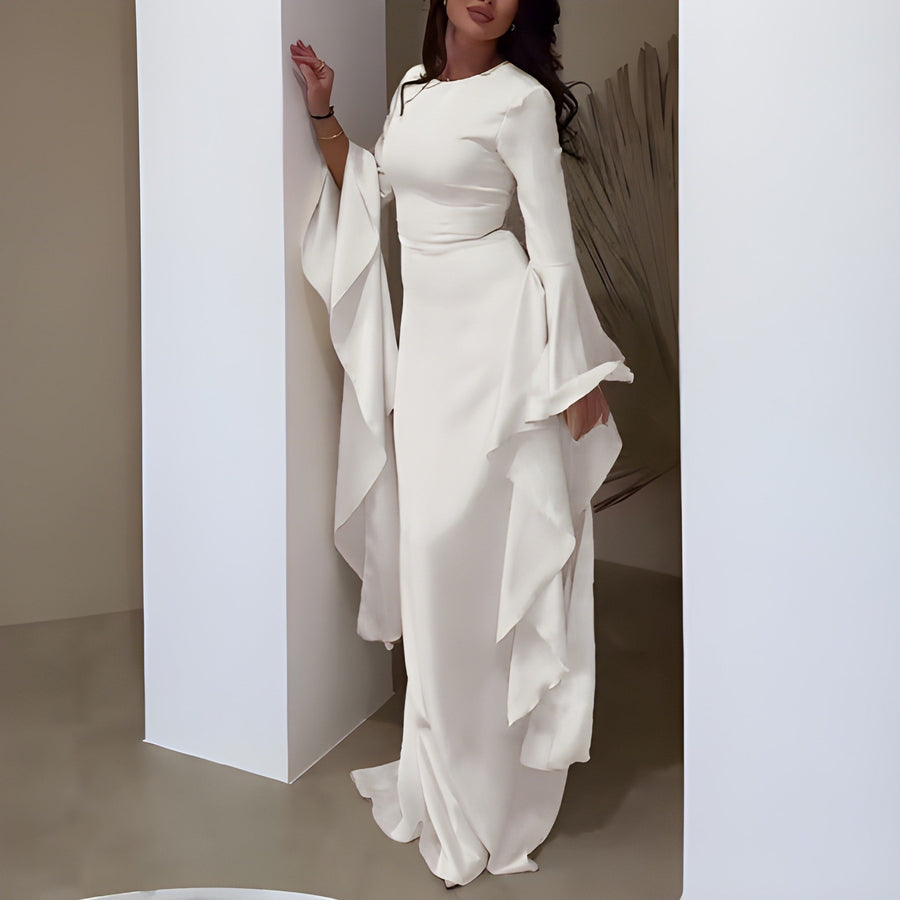 Women's Long Sleeve Maxi Dress