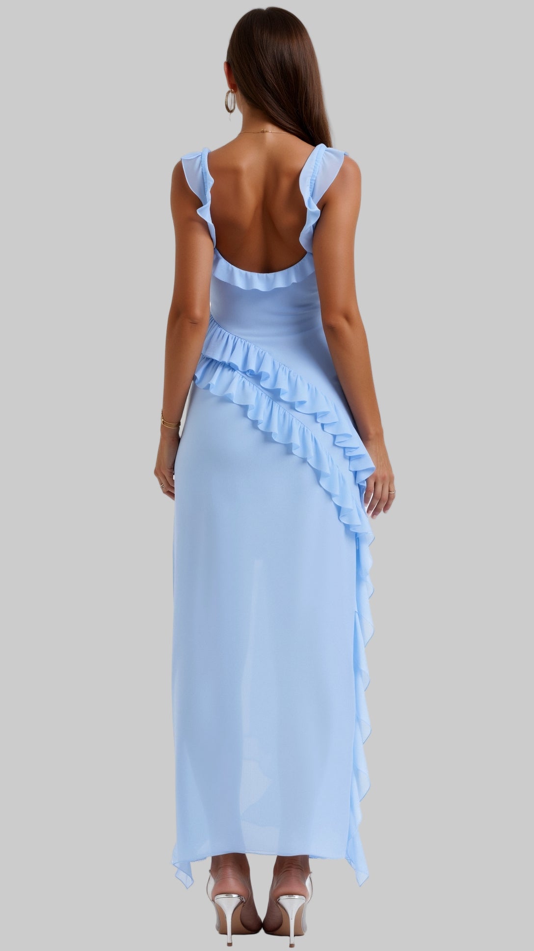 Women's Ruffle Maxi Dress