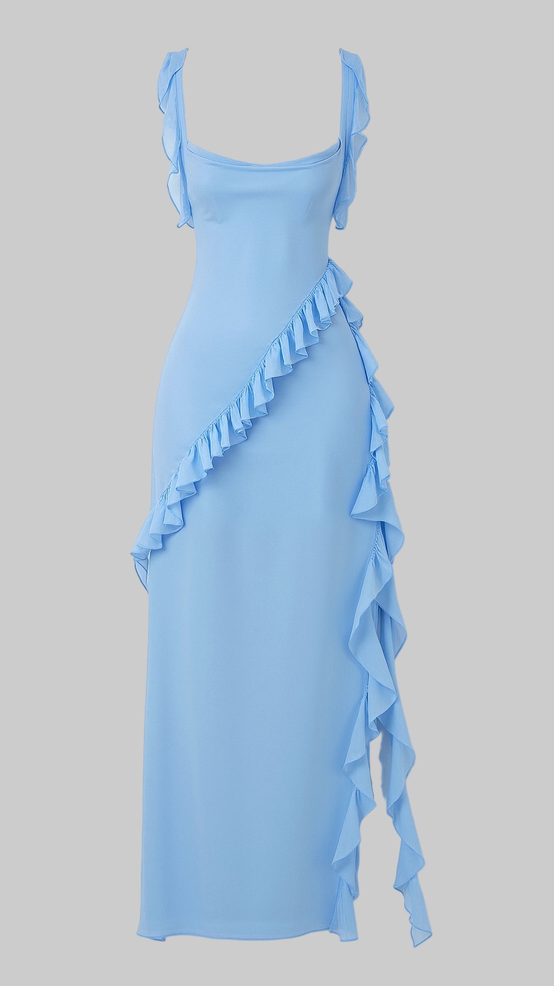 Women's Ruffle Maxi Dress