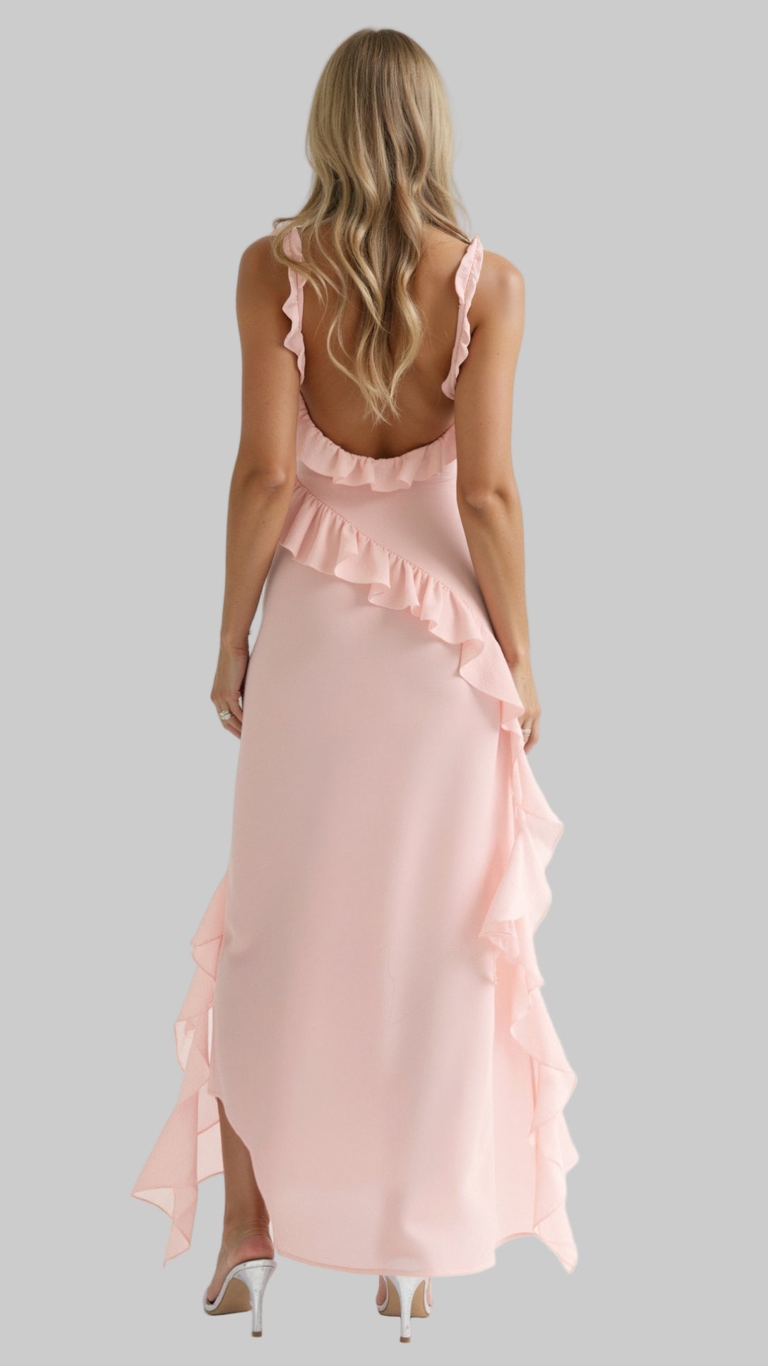 Women's Ruffle Maxi Dress