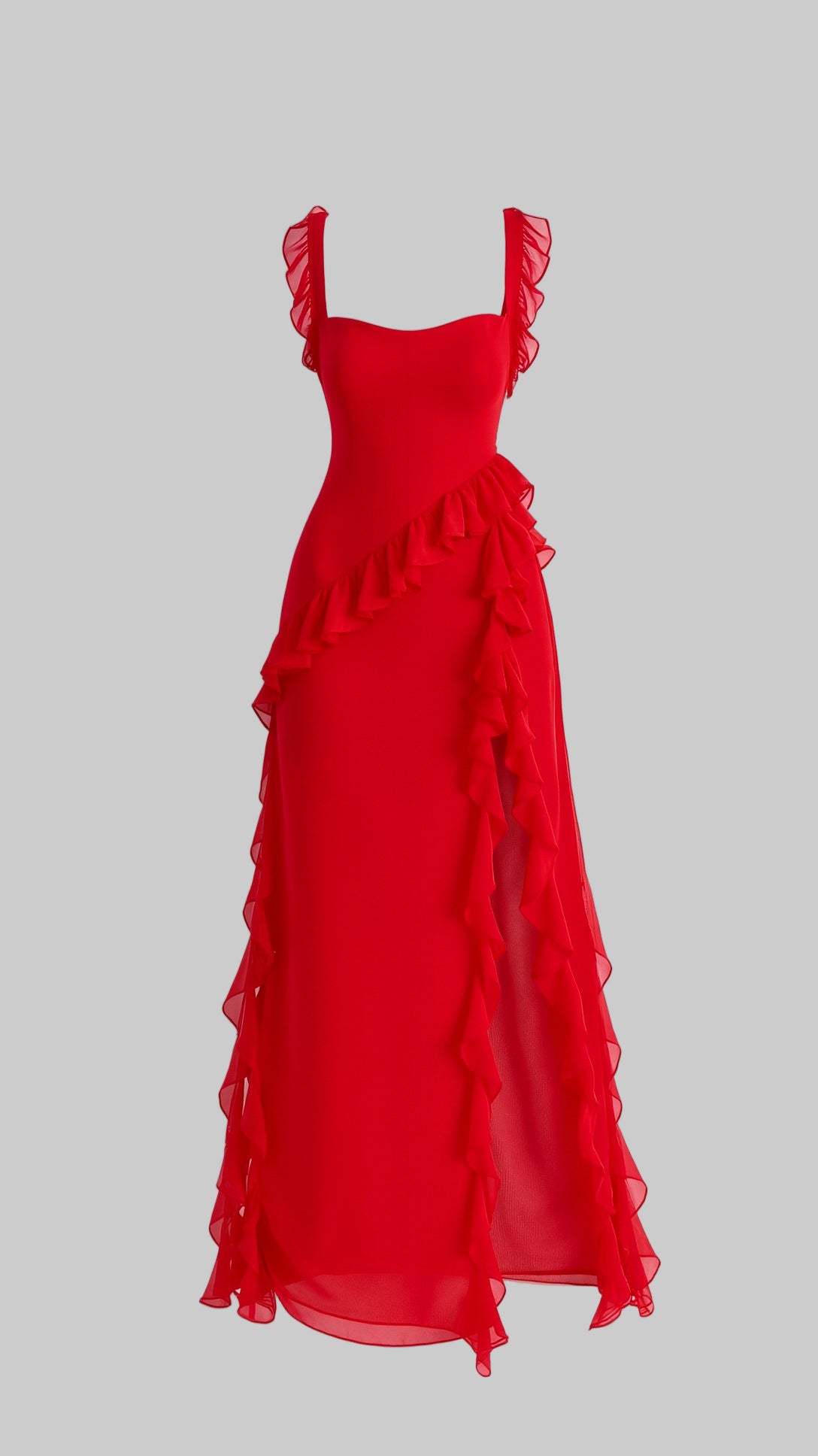 Women's Ruffle Maxi Dress