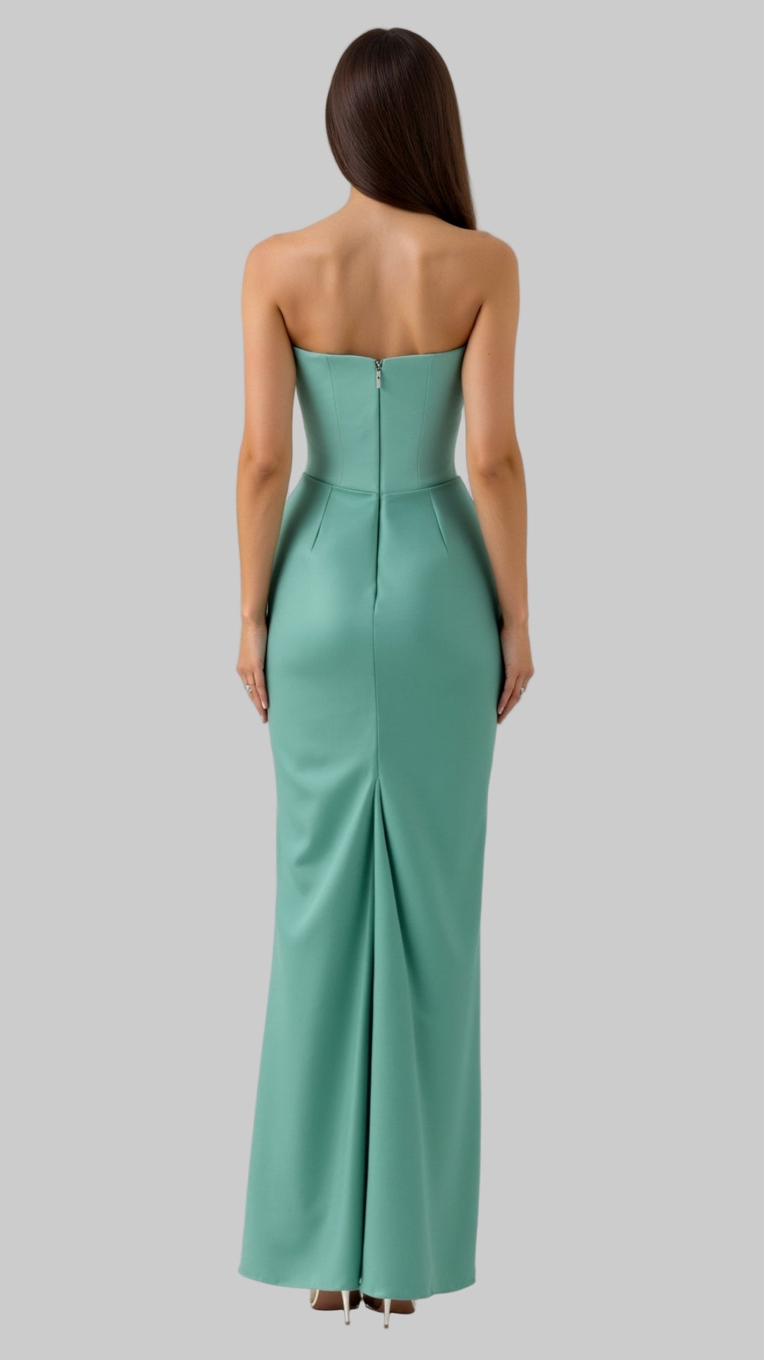 Women's Strapless Maxi Dress