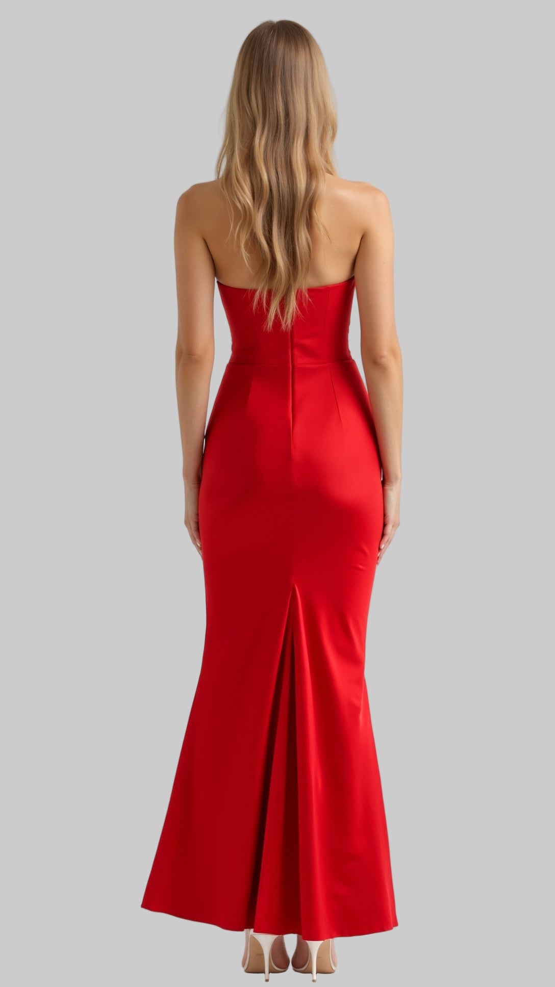 Women's Strapless Maxi Dress