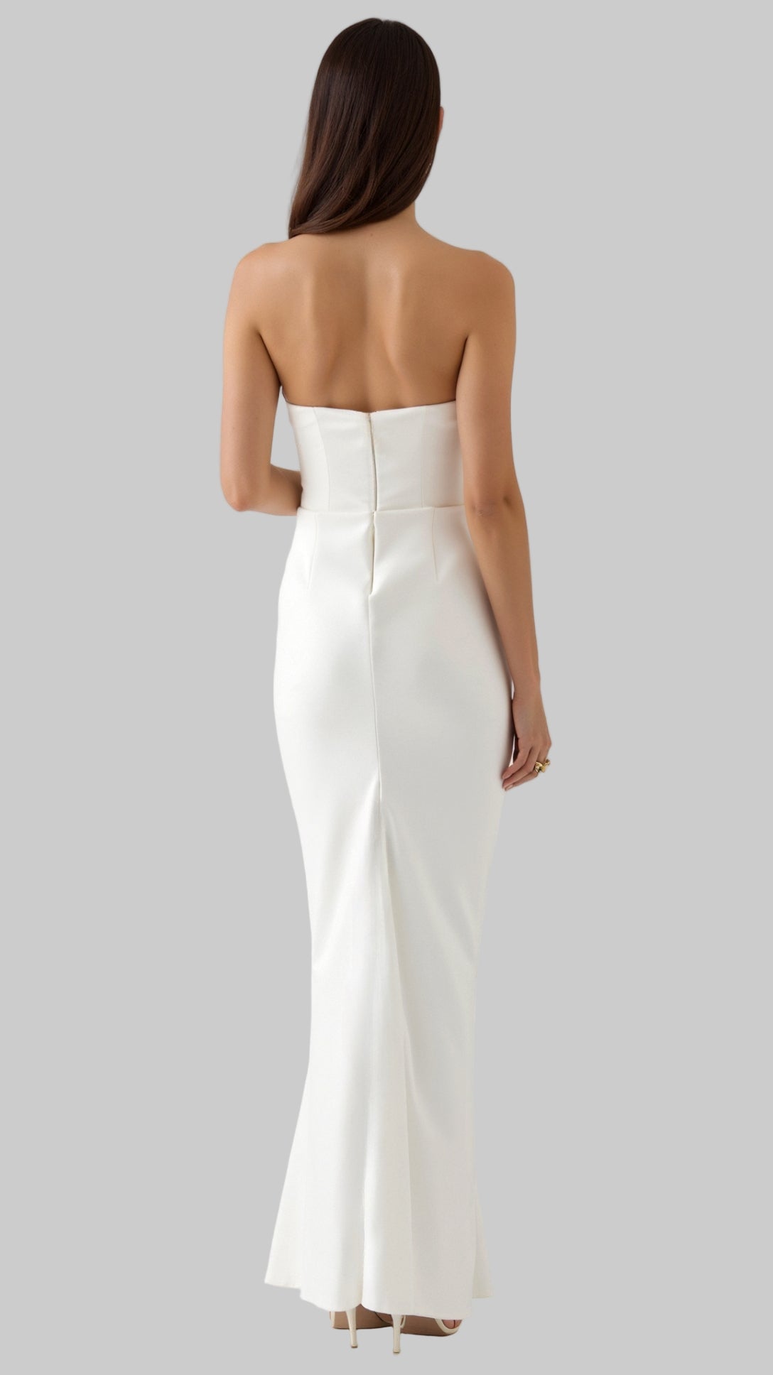 Women's Strapless Maxi Dress