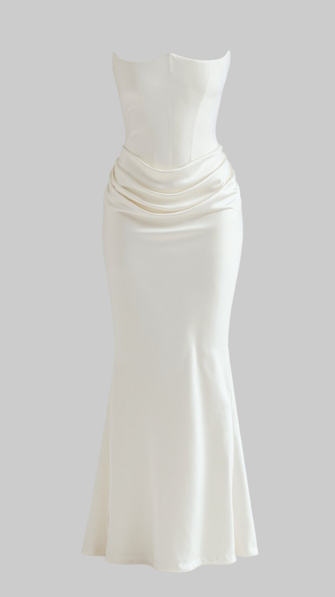 Women's Strapless Maxi Dress